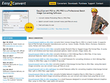 Tablet Screenshot of easy2convert.com